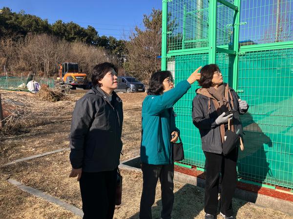 주민 눈높이에 맞춘 공공체육시설 개선공사 현장행정 
