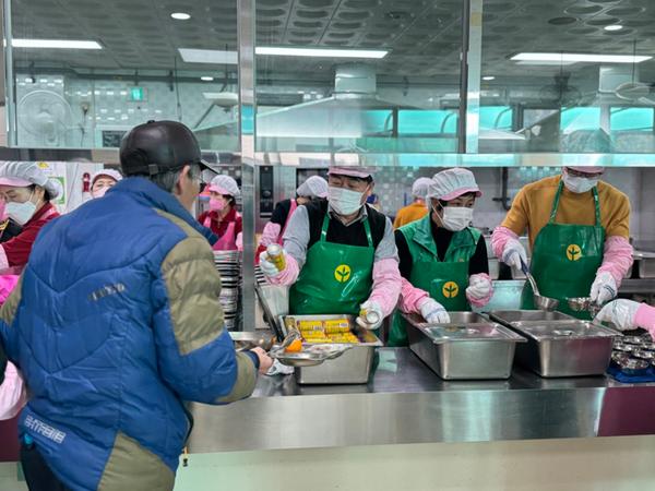 동지맞이 급식봉사