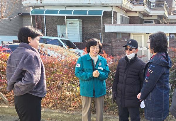 반지게이트볼장 시설 개선공사 현장 점검 