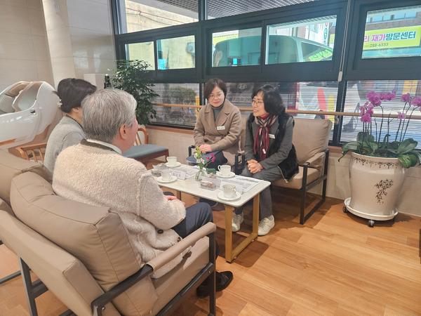 희연재가커뮤니티케어센터 방문