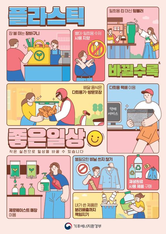 플라스틱, 바뀔수록 좋은 일상 9대 실천 수칙