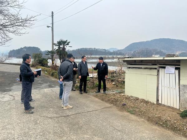 태봉천 불법점용 전수조사 현장점검