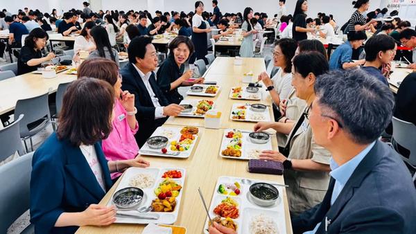 창원특례시장, 직원 소통 사진
