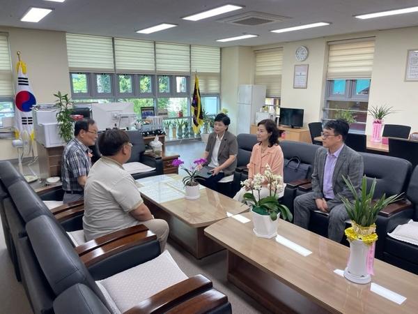 대한노인회 창원시 마산지회 방문