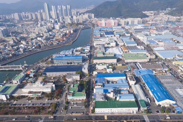 마산자유무역지역 전경