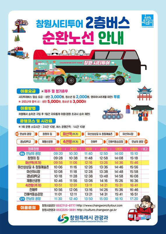 창원시티투어버스 노선에 마산역&middot;속천항 추가된다 창원시티투어버스 노선에 마산역·속천항 추가된다 (관광과).jpg