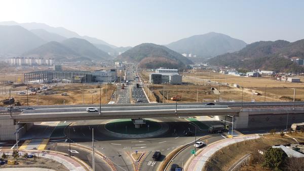 창원시, 국도79호선 동전교차로 구간 완전 개통 
