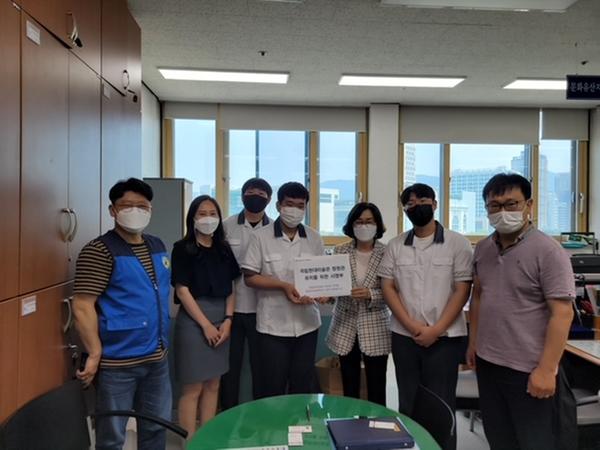 경남전자고, 국립현대미술관 창원관 유치 서명운동 캠페인 펼쳐