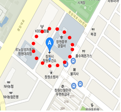 진료소 약도