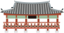 진해루 일러스트