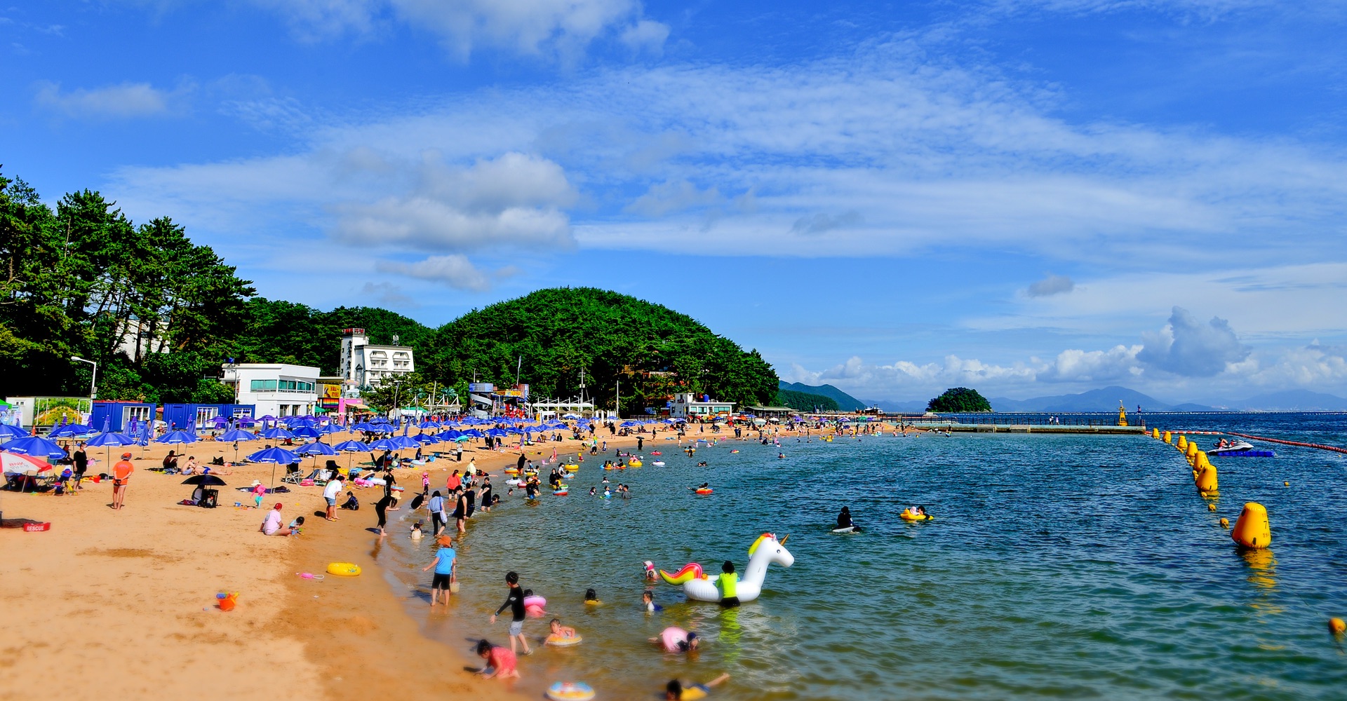 광암해수욕장 전경