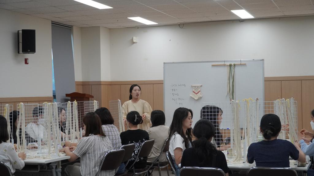 청년아카데미 마크라메 원데이 클래스1